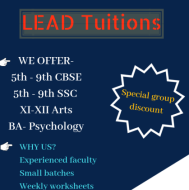 LEAD Tuition Class 11 Tuition institute in Thane