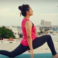 Supritha R. Yoga trainer in Bangalore