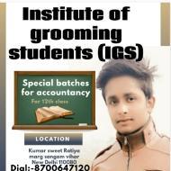 Institute Grooming Students (IGS) Class 12 Tuition institute in Delhi