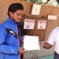 K. Manikanta Kishore Tennis trainer in Rangareddy