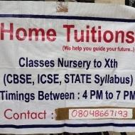 Kundla V. Class I-V Tuition trainer in Bangalore