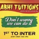 Abhi Tuitions Class 12 Tuition institute in Hyderabad