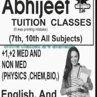 Abhijeet Class 12 Tuition trainer in Patiala