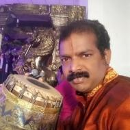 Madhu G D Mridangam trainer in Kottayam