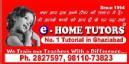 E-Home Tutors photo