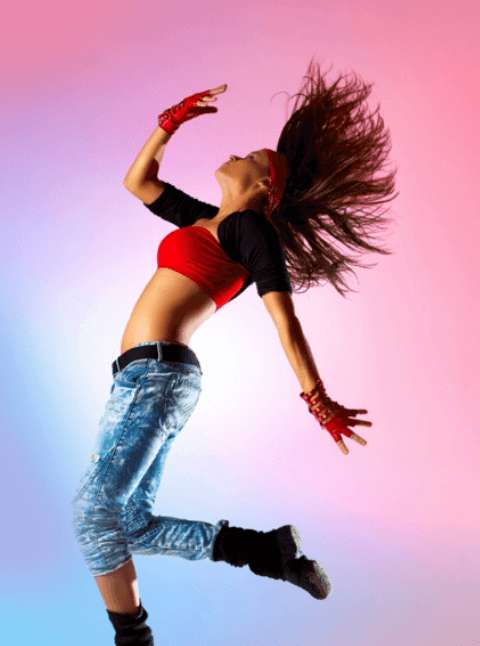 Young Stylish Girl Dancing Zumba Studio Stock Photo 1537252385 |  Shutterstock